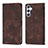 Funda de Cuero Cartera con Soporte Carcasa YB3 para Samsung Galaxy A54 5G Marron