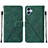 Funda de Cuero Cartera con Soporte Carcasa YB3 para Samsung Galaxy F04 Verde