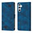 Funda de Cuero Cartera con Soporte Carcasa YB3 para Samsung Galaxy Quantum4 5G Azul