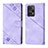 Funda de Cuero Cartera con Soporte Carcasa YB3 para Xiaomi Redmi Note 12 Turbo 5G Morado