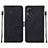 Funda de Cuero Cartera con Soporte Carcasa YB4 para Oppo Reno8 T 4G Negro