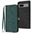 Funda de Cuero Cartera con Soporte Carcasa YX1 para Google Pixel 7 5G Verde