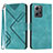 Funda de Cuero Cartera con Soporte Carcasa YX1 para Xiaomi Redmi Note 12 4G Verde