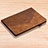 Funda de Cuero Cartera con Soporte Carcasa YX2 para Apple iPad 10.2 (2020) Marron