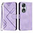 Funda de Cuero Cartera con Soporte Carcasa YX2 para Huawei Honor 90 5G Morado