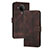 Funda de Cuero Cartera con Soporte Carcasa YX2 para Nokia 5.4 Marron