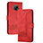 Funda de Cuero Cartera con Soporte Carcasa YX2 para Nokia G10 Rojo