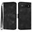 Funda de Cuero Cartera con Soporte Carcasa YX3 para Google Pixel 6a 5G Negro