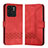 Funda de Cuero Cartera con Soporte Carcasa YX4 para Motorola Moto Edge (2023) 5G Rojo