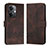 Funda de Cuero Cartera con Soporte Carcasa YX5 para Oppo K11 5G Marron