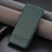 Funda de Cuero Cartera con Soporte Carcasa YZ2 para Huawei Honor 80 GT 5G Verde