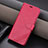 Funda de Cuero Cartera con Soporte Carcasa YZ3 para Oppo Find X6 Pro 5G Rosa Roja