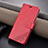 Funda de Cuero Cartera con Soporte Carcasa YZ3 para Xiaomi Redmi Note 13 Pro+ Plus 5G Rosa Roja