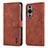 Funda de Cuero Cartera con Soporte Carcasa YZ5 para Huawei Nova 11 Marron