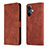 Funda de Cuero Cartera con Soporte Carcasa YZ5 para OnePlus Nord CE 3 5G Marron