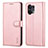 Funda de Cuero Cartera con Soporte Carcasa YZ5 para Oppo Reno9 5G Oro Rosa