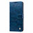 Funda de Cuero Cartera con Soporte Carcasa Z02 para Samsung Galaxy A51 5G Azul Cielo