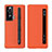 Funda de Cuero Cartera con Soporte Carcasa ZL1 para Huawei Honor Magic Vs 5G Naranja