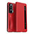 Funda de Cuero Cartera con Soporte Carcasa ZL3 para Huawei Honor Magic Vs 5G Rojo