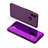 Funda de Cuero Cartera con Soporte Espejo Carcasa L02 para Xiaomi Mi Max 3 Morado