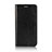 Funda de Cuero Cartera con Soporte F01 para Apple iPhone Xs Max Negro