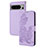 Funda de Cuero Cartera con Soporte Flores Carcasa Y01X para Google Pixel 8 5G Morado