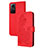 Funda de Cuero Cartera con Soporte Flores Carcasa Y01X para Xiaomi Redmi Note 12S Rojo