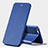 Funda de Cuero Cartera con Soporte L01 para Apple iPhone 6 Azul