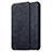 Funda de Cuero Cartera con Soporte L01 para Apple iPhone 6 Plus Negro