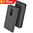 Funda de Cuero Cartera con Soporte L01 para Nokia 6.1 Plus Negro