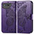 Funda de Cuero Cartera con Soporte Mariposa Carcasa para Asus ROG Phone 7 Morado