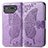 Funda de Cuero Cartera con Soporte Mariposa Carcasa para Asus ROG Phone 7 Ultimate Purpura Claro