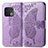 Funda de Cuero Cartera con Soporte Mariposa Carcasa para OnePlus 10 Pro 5G Purpura Claro