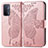 Funda de Cuero Cartera con Soporte Mariposa Carcasa para OnePlus Nord N200 5G Rosa