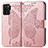 Funda de Cuero Cartera con Soporte Mariposa Carcasa para Oppo A94 4G Rosa