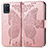 Funda de Cuero Cartera con Soporte Mariposa Carcasa para Realme V11s 5G Oro Rosa