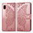 Funda de Cuero Cartera con Soporte Mariposa Carcasa para Samsung Galaxy A20 SC-02M SCV46 Rosa