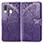 Funda de Cuero Cartera con Soporte Mariposa Carcasa para Samsung Galaxy A40 Morado