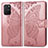 Funda de Cuero Cartera con Soporte Mariposa Carcasa para Samsung Galaxy M80S Rosa