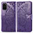 Funda de Cuero Cartera con Soporte Mariposa Carcasa para Samsung Galaxy S20 Plus Morado