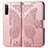 Funda de Cuero Cartera con Soporte Mariposa Carcasa para Sony Xperia 10 III Lite Rosa