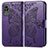 Funda de Cuero Cartera con Soporte Mariposa Carcasa para Xiaomi Civi 1S 5G Morado