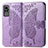 Funda de Cuero Cartera con Soporte Mariposa Carcasa para Xiaomi Civi 1S 5G Purpura Claro