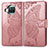 Funda de Cuero Cartera con Soporte Mariposa Carcasa para Xiaomi Mi 10T Lite 5G Rosa
