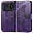 Funda de Cuero Cartera con Soporte Mariposa Carcasa para Xiaomi Mi 11 Ultra 5G Morado