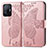 Funda de Cuero Cartera con Soporte Mariposa Carcasa para Xiaomi Mi 11T 5G Rosa