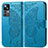 Funda de Cuero Cartera con Soporte Mariposa Carcasa para Xiaomi Mi 12T Pro 5G Azul