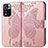 Funda de Cuero Cartera con Soporte Mariposa Carcasa para Xiaomi Redmi Note 11 Pro+ Plus 5G Rosa