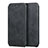 Funda de Cuero Cartera con Soporte para Apple iPhone 7 Negro