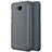 Funda de Cuero Cartera con Soporte para Asus Zenfone 4 Selfie ZD553KL Gris